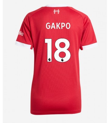 Liverpool Cody Gakpo #18 Hjemmebanetrøje Dame 2025-26 Kortærmet